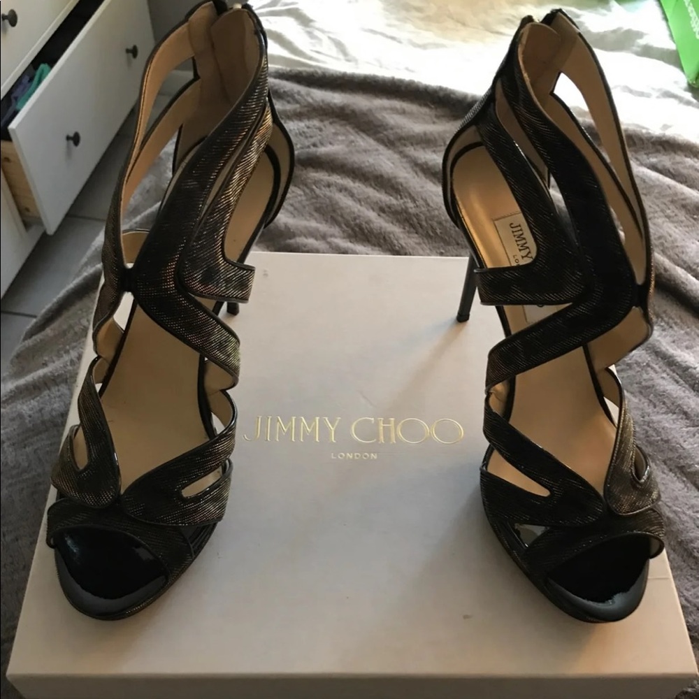 Jimmy choo black heels